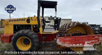 Rolo Compactador Dynapac CA25
