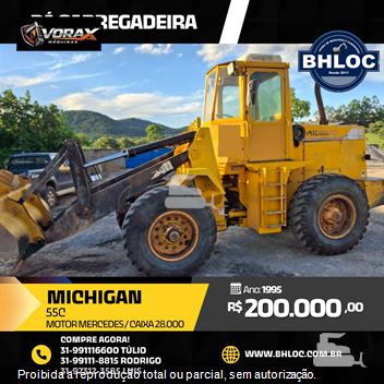 Pá Carregadeira Michigan 55C