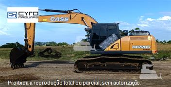 Escavadeira Case CX220C