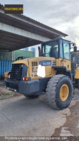 Pá Carregadeira Komatsu WA200