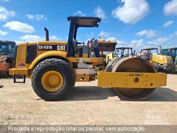Rolo Compactador Caterpillar CS-531D