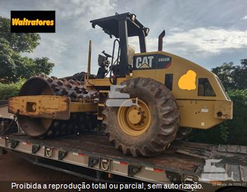 Rolo Compactador Caterpillar CS-533E