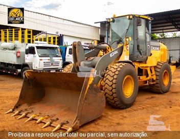 Pá Carregadeira John Deere 624K-II