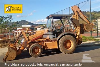 Retro Escavadeira Case 580M