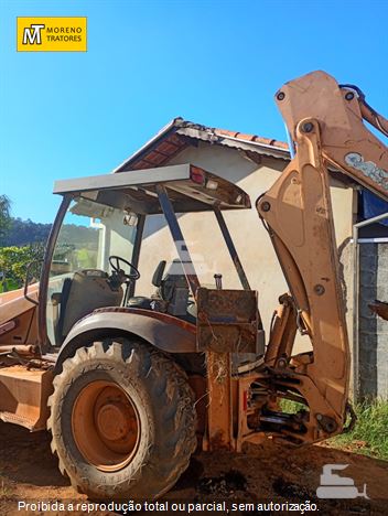 Retro Escavadeira Case 580M