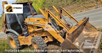 Retro Escavadeira Case 580M