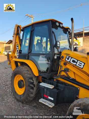 Retro Escavadeira JCB 3CX