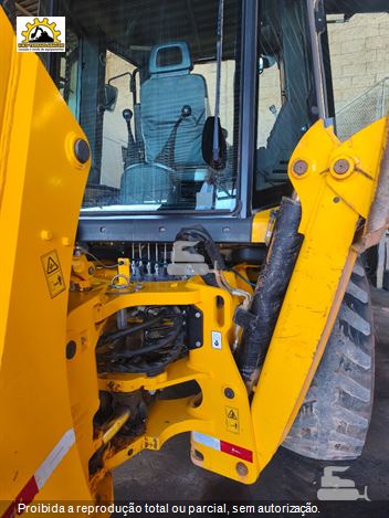 Retro Escavadeira JCB 3CX