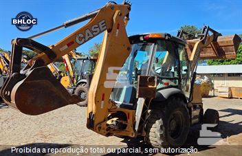 Retro Escavadeira Case 580N