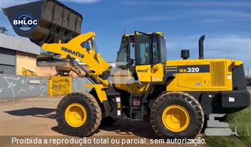 Pá Carregadeira Komatsu WA320