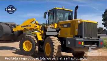 Pá Carregadeira Komatsu WA320