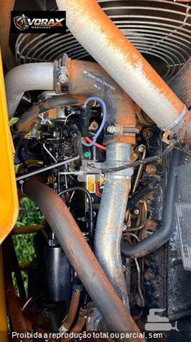 Retro Escavadeira Caterpillar 416