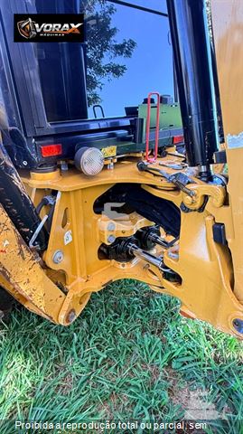 Retro Escavadeira Caterpillar 416