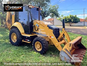 Retro Escavadeira Caterpillar 416