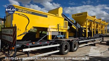 Usina de Asfalto Marini US 600 MAX