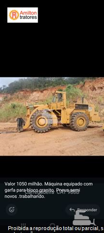 Pá Carregadeira Caterpillar 988B