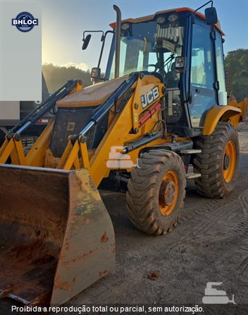 Retro Escavadeira JCB 3CX