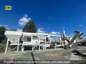 Usina de Asfalto Terex MAGNUM 120