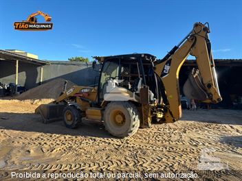 Retro Escavadeira Caterpillar 416E