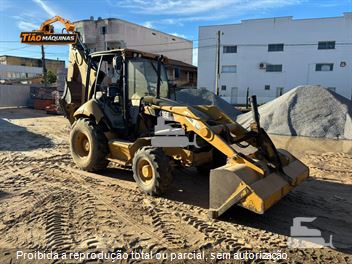 Retro Escavadeira Caterpillar 416E