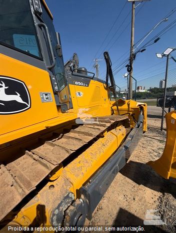 Trator de Esteira John Deere 850J