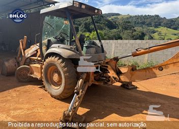 Retro Escavadeira Case 580M