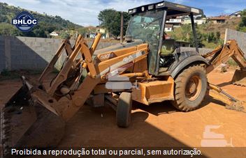 Retro Escavadeira Case 580M