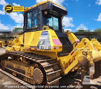 Trator de Esteira Komatsu D61-EX