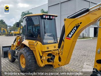 Retro Escavadeira Sany BHL75