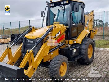 Retro Escavadeira Sany BHL75