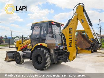 Retro Escavadeira Muller MR 406