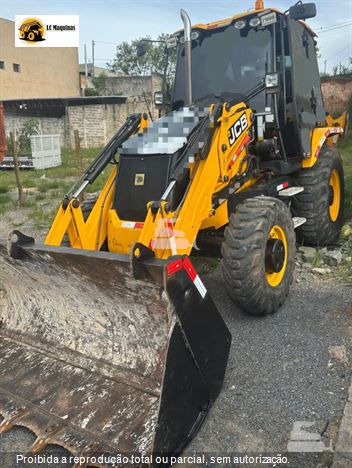 Retro Escavadeira JCB 3CX