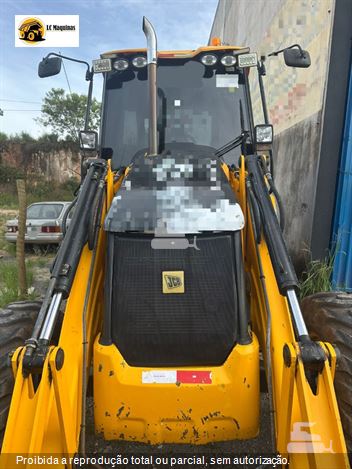 Retro Escavadeira JCB 3CX