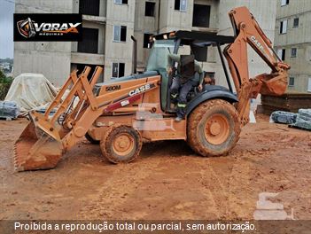 Retro Escavadeira Case 580M