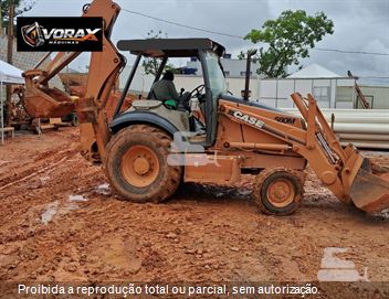 Retro Escavadeira Case 580M