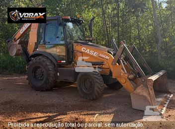 Retro Escavadeira Case 580N