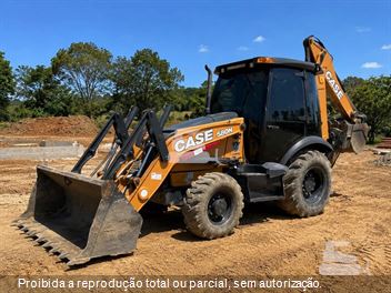 Retro Escavadeira Case 580N
