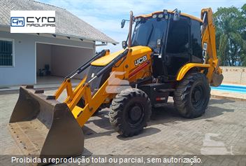 Retro Escavadeira JCB 3CX