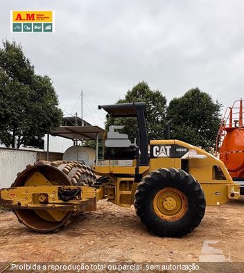 Rolo Compactador Caterpillar CS-533E