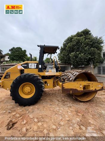 Rolo Compactador Caterpillar CS-533E