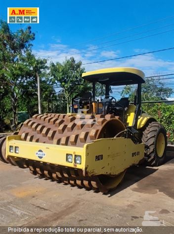 Rolo Compactador Muller VAP70