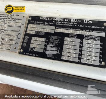 Caminhão Mercedes-Benz Axor 4144 K 8x4 2p (diesel