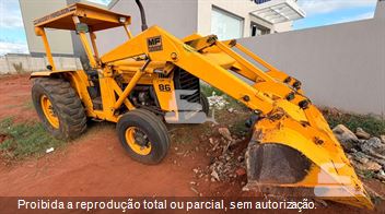 Retro Escavadeira Massey Ferguson MF86