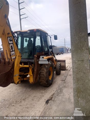 Retro Escavadeira JCB 3CX