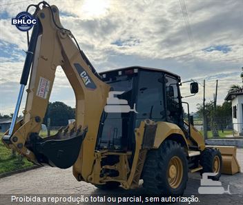 Retro Escavadeira Caterpillar 416F2