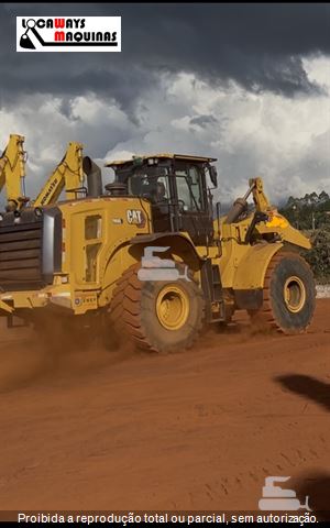 Pá Carregadeira Caterpillar 966L