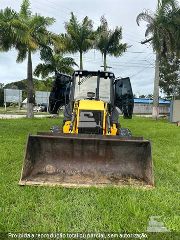 Retro Escavadeira New Holland B110B