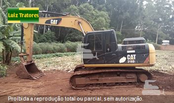 Escavadeira Caterpillar 318D2L