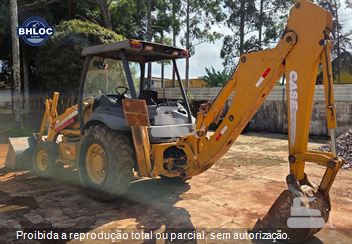 Retro Escavadeira Case 580M