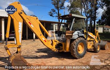 Retro Escavadeira Case 580M
